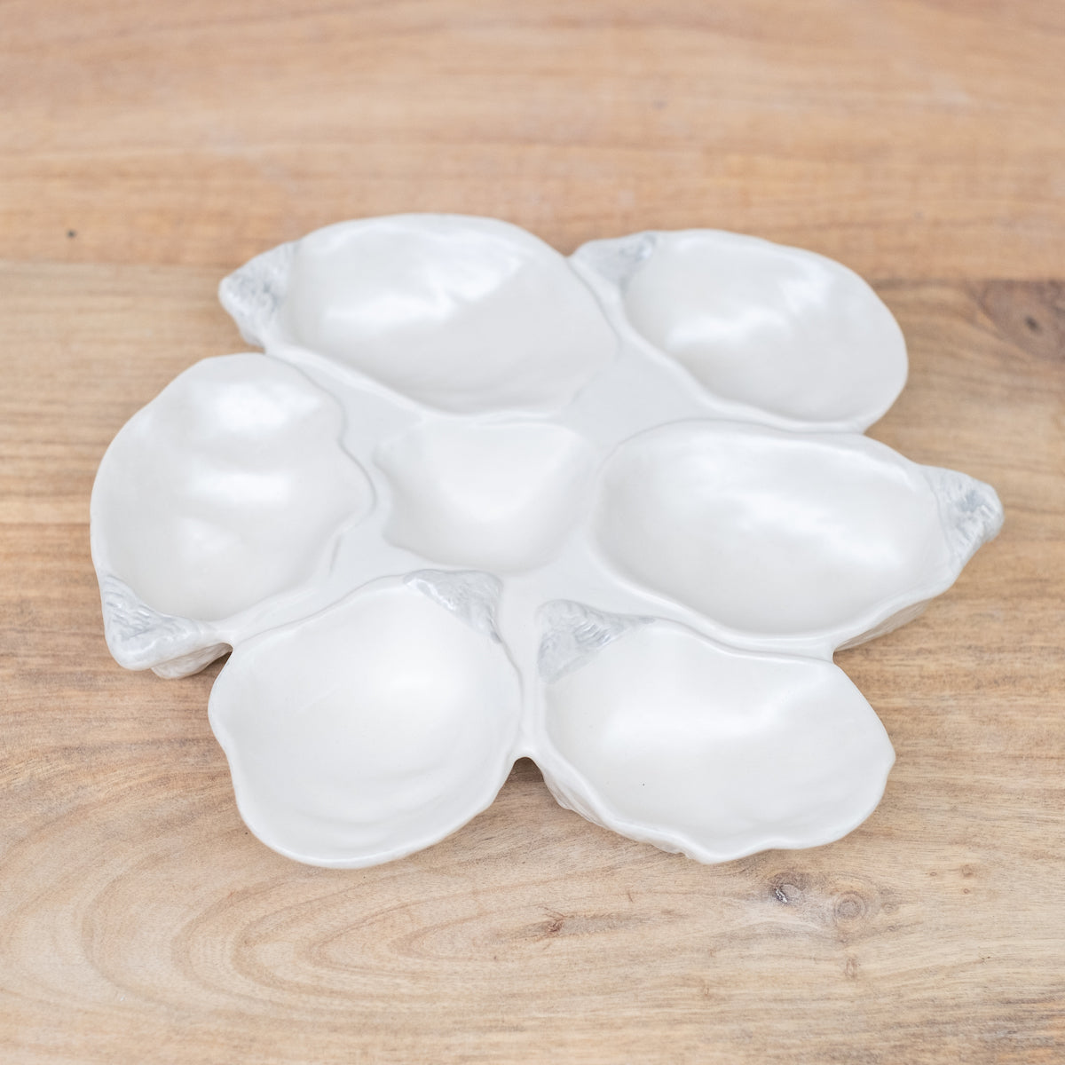 NolaCajun Oyster Half Dozen Pearl Platter Louisiana Oyster Serving Dish New Orleans