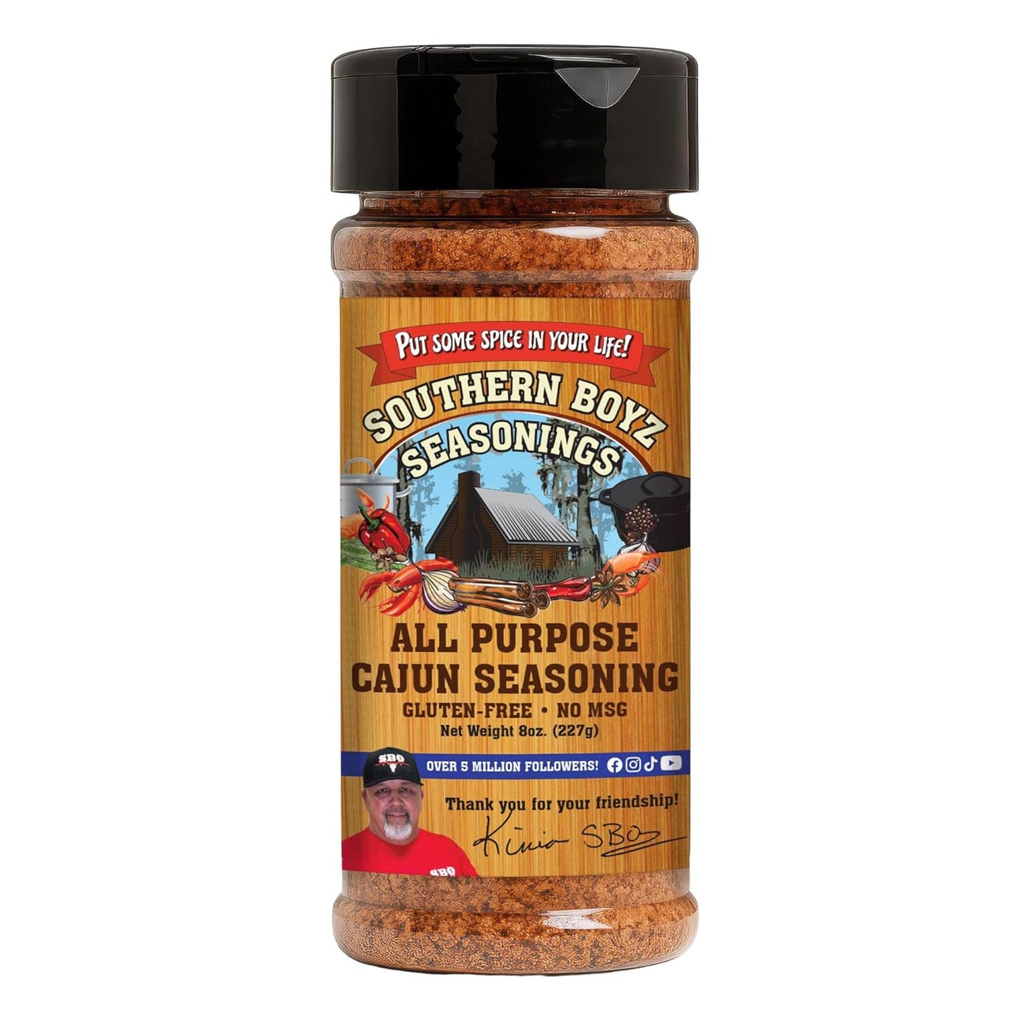 NolaCajun Southern Boyz All Purpose Cajun Seasoning Louisiana Cajun All Purpose Spice
