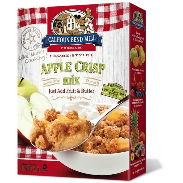 Calhoun Bend Mill Apple Crisp Mix - Southern Style Apple Crisp Dessert Mix