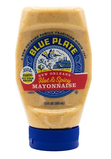 NolaCajun Blue Plate Hot and Spicy Sauce Louisiana Cajun Hot Sauce New Orleans