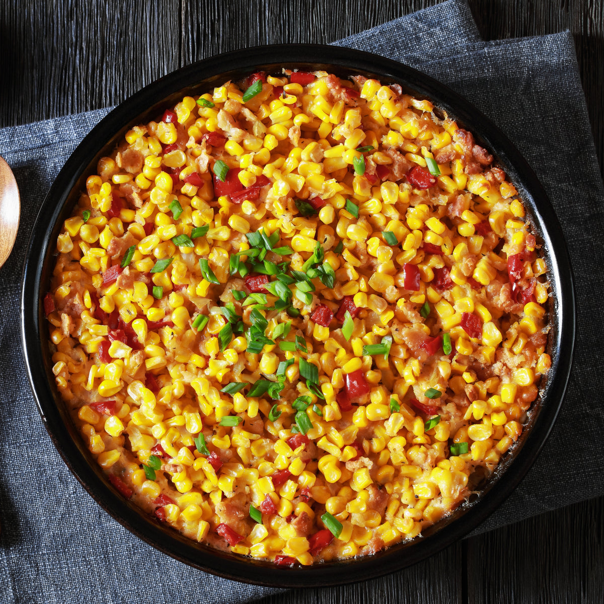 NolaCajun Smothered Corn Maque Choux Louisiana Cajun Side Dish New Orleans