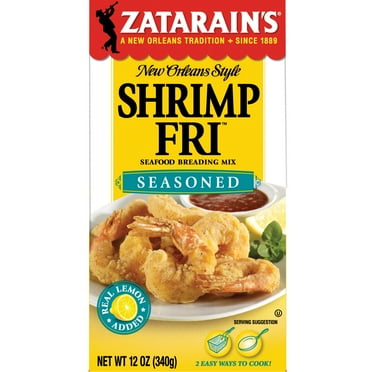 NolaCajun Zatarain's Seasoned Shrimp Fry Louisiana Cajun Shrimp Fry Mix