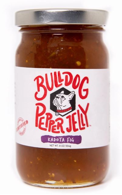 NolaCajun Bull Dog Kadota Fig Pepper Jelly Louisiana Cajun Condiment New Orleans