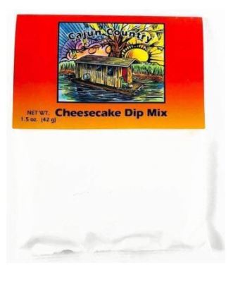 NolaCajun Cajun Country Creole Cheesecake Dip Mix Louisiana Cajun Dip New Orleans