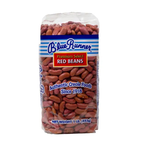 Blue Runner Red Beans Dry Bag - Louisiana Dried Red Beans for Red Beans and Rice