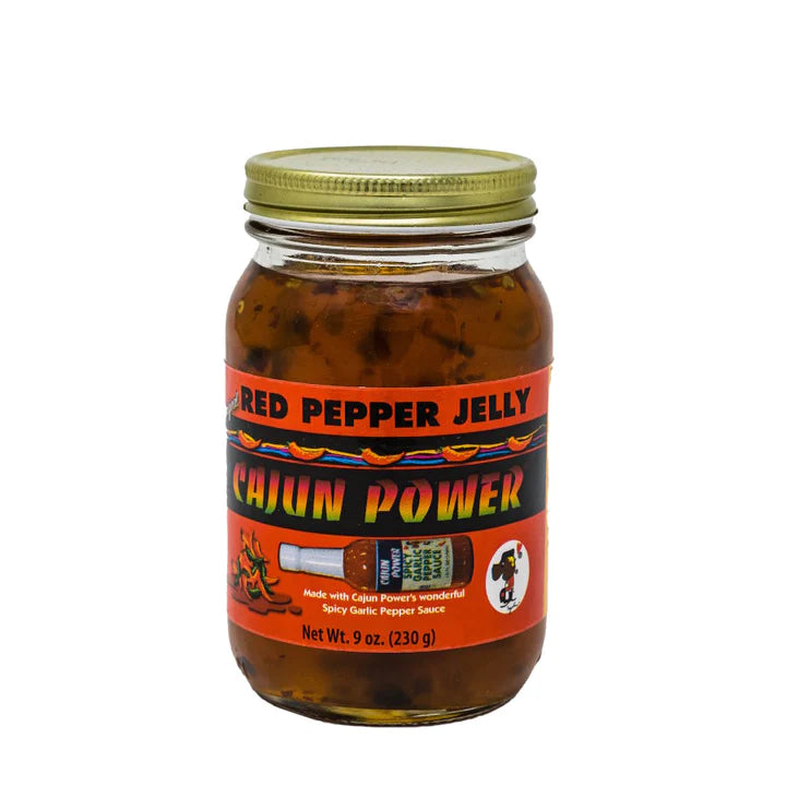 NolaCajun Cajun Power Red Pepper Jelly Louisiana Cajun Condiment New Orleans