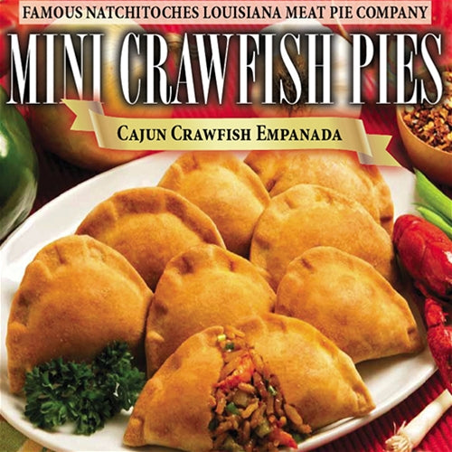 NolaCajun Natchitoches Mini Crawfish Pies Louisiana Natchitoches bite-size Cajun crawfish pies