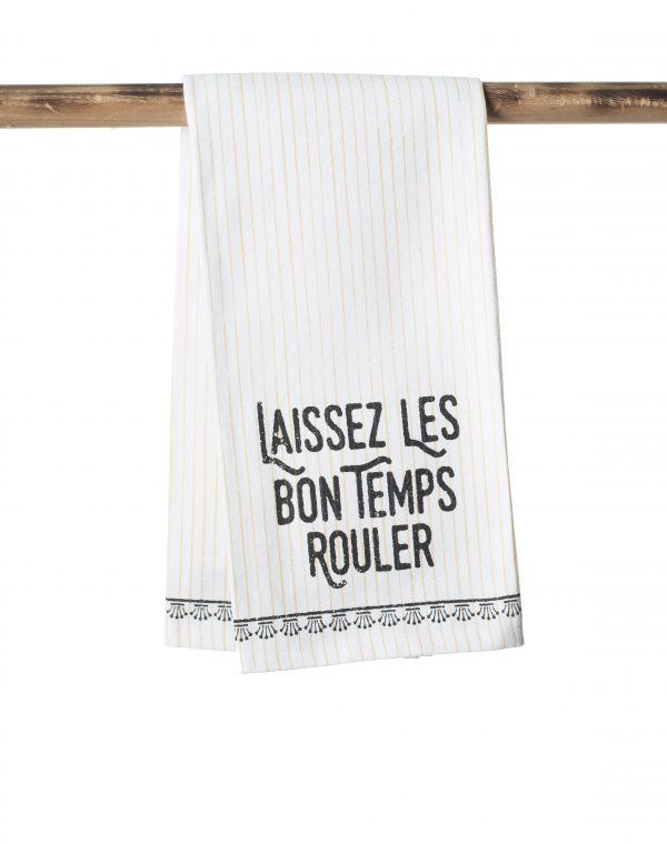 NolaCajun Kitchen Towel Laissez Les Bon Temps Rouler Louisiana