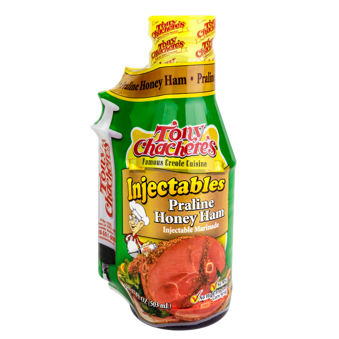 NolaCajun Tony Chacheres Praline Honey Ham Injectable Marinade Louisiana
