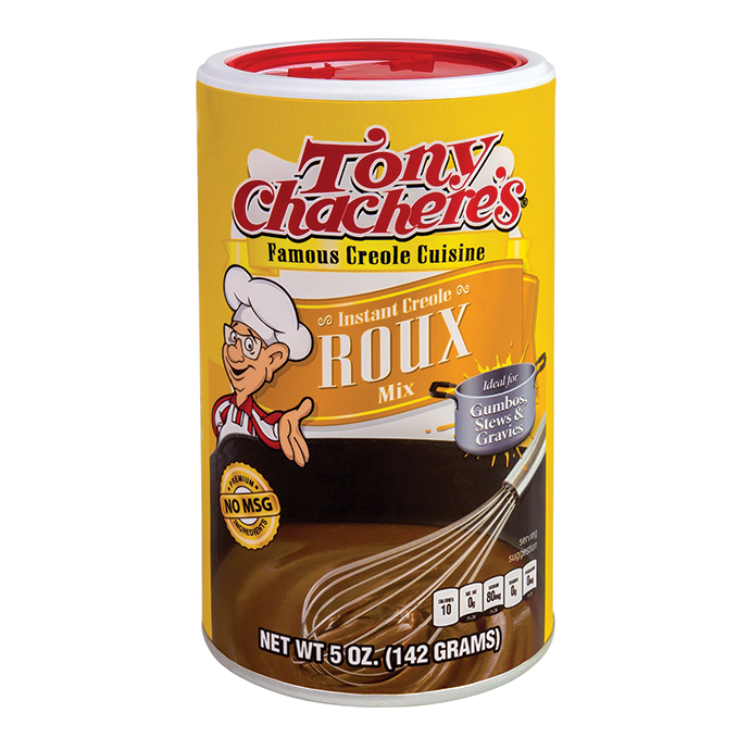 NolaCajun Tony Chachere's Roux 16oz Louisiana Cajun Dark Roux Gumbo Base