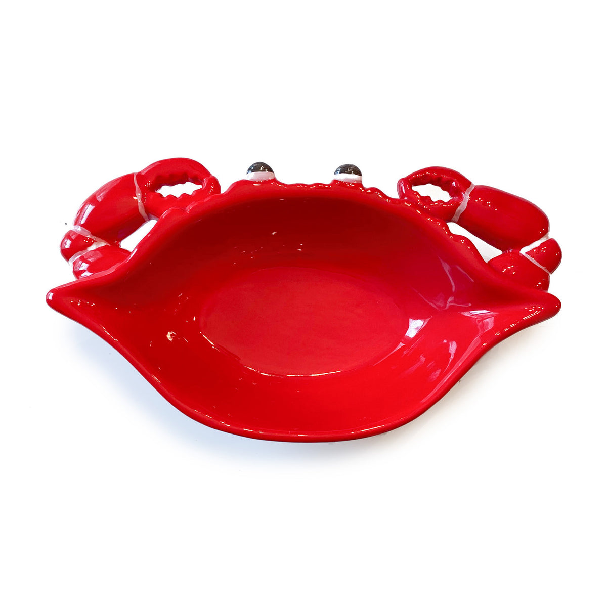 NolaCajun Crab Dip Bowl Red Louisiana Cajun Entertaining New Orleans