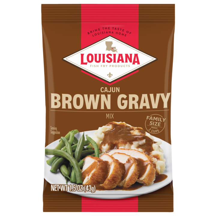 NolaCajun Louisiana Fish Fry Cajun Brown Gravy Mix Louisiana Gravy Cajun Sauce