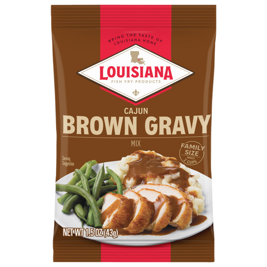 NolaCajun Louisiana Fish Fry Cajun Brown Gravy Mix Louisiana Gravy Cajun Sauce