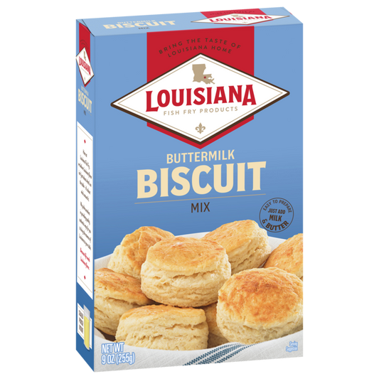 Louisiana Fish Fry Buttermilk Biscuit Mix 9oz box
