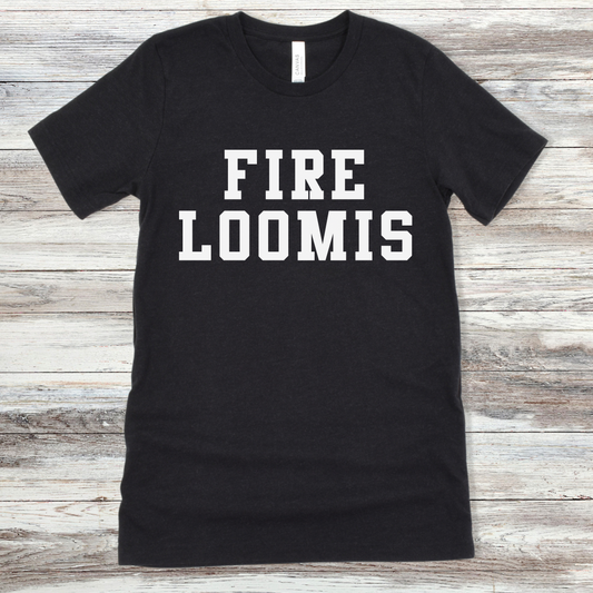 NolaCajun Fire Loomis Tshirt Back View Louisiana Cajun Pride Graphic Tee