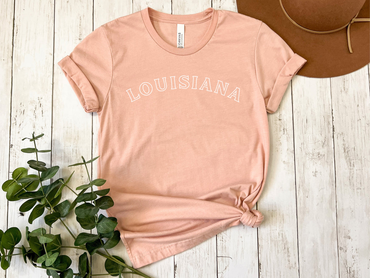 NolaCajun Louisiana Tshirt Color View Louisiana State Pride Cajun Gift