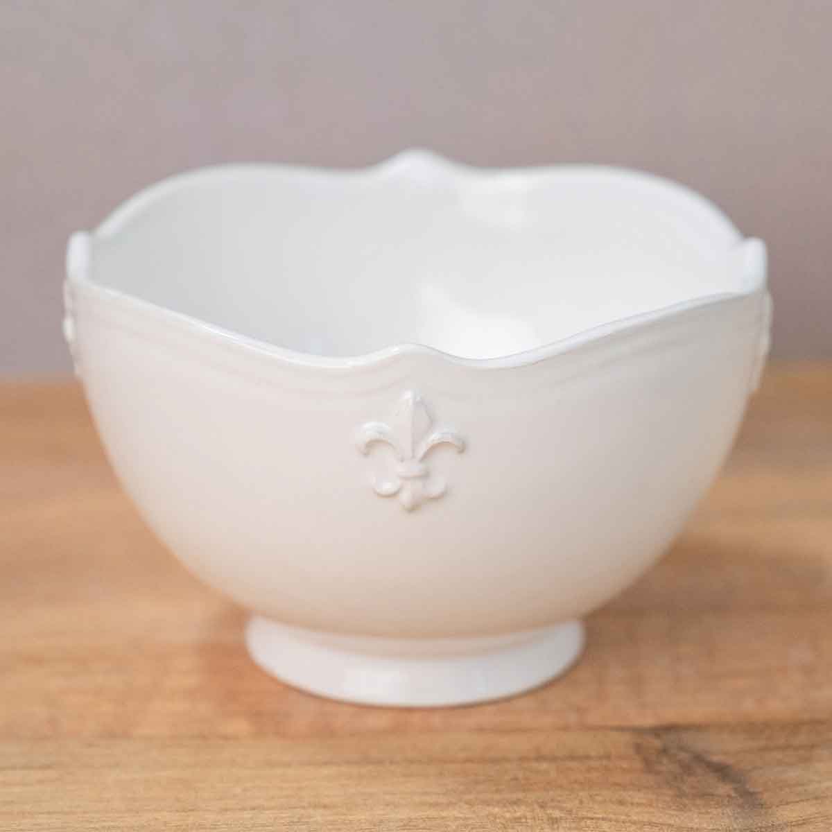 NolaCajun LaFleur Bowl Louisiana Fleur De Lis Decorative Bowl New Orleans Gift