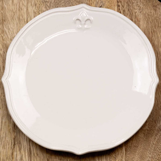NolaCajun LaFleur Salad Plate Louisiana Fleur De Lis Dinnerware New Orleans