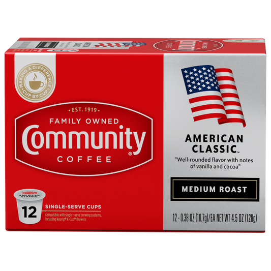 NolaCajun Community Coffee American Classic Single Serve Cups Louisiana Coffee New Orleans