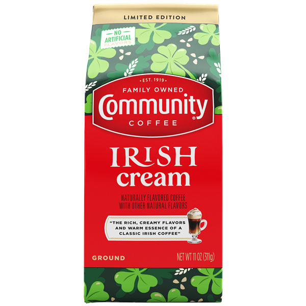 NolaCajun Community Coffee Irish Cream Louisiana Coffee New Orleans Roast
