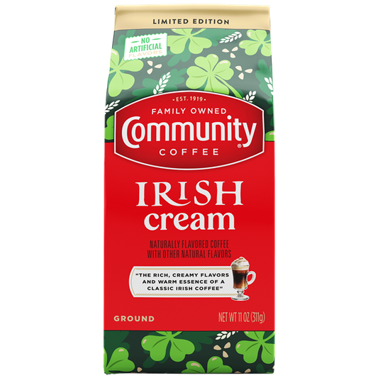 NolaCajun Community Coffee Irish Cream Louisiana Coffee New Orleans Roast