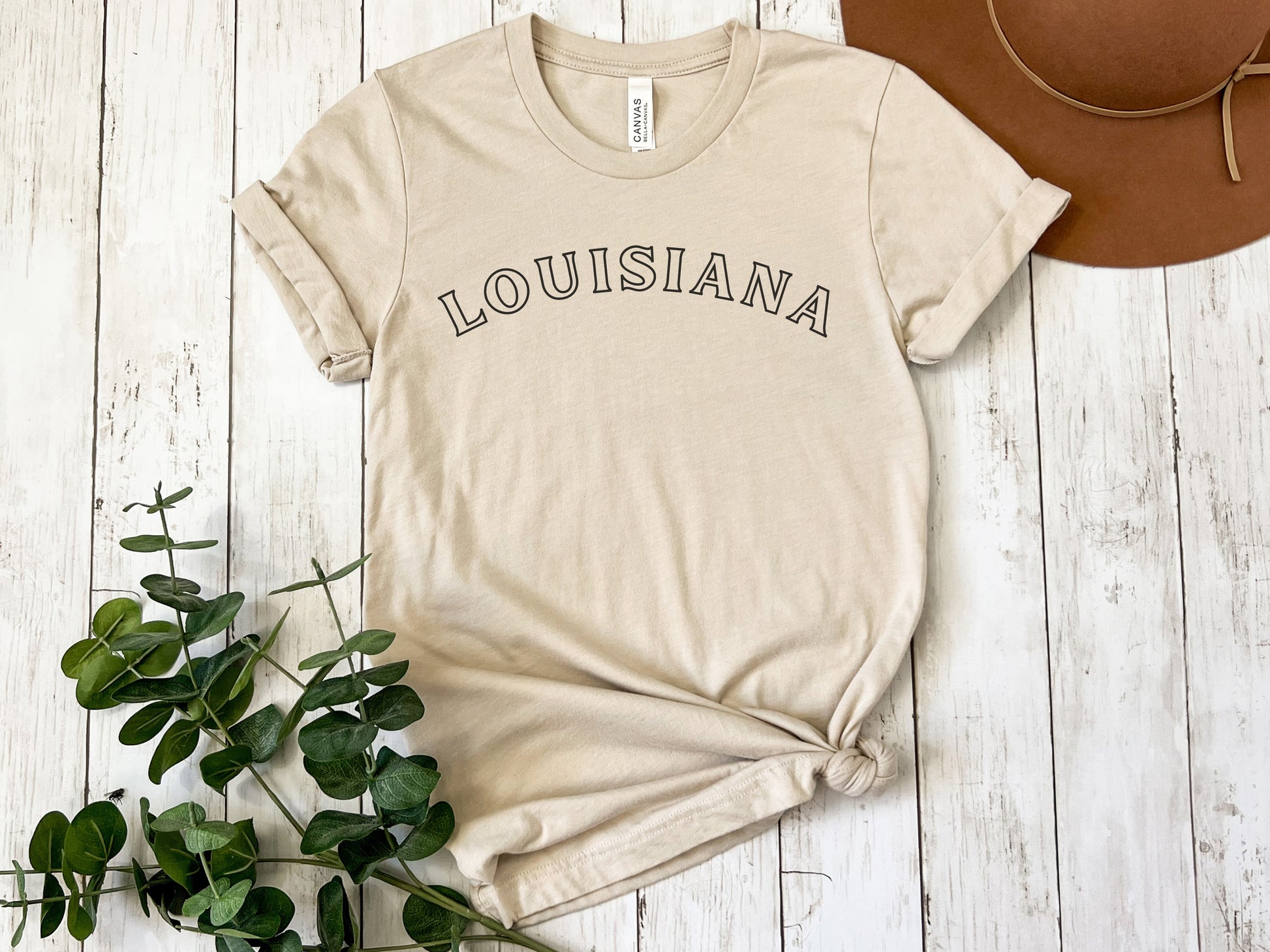 NolaCajun Louisiana Tshirt Campus View Louisiana Cajun State Pride