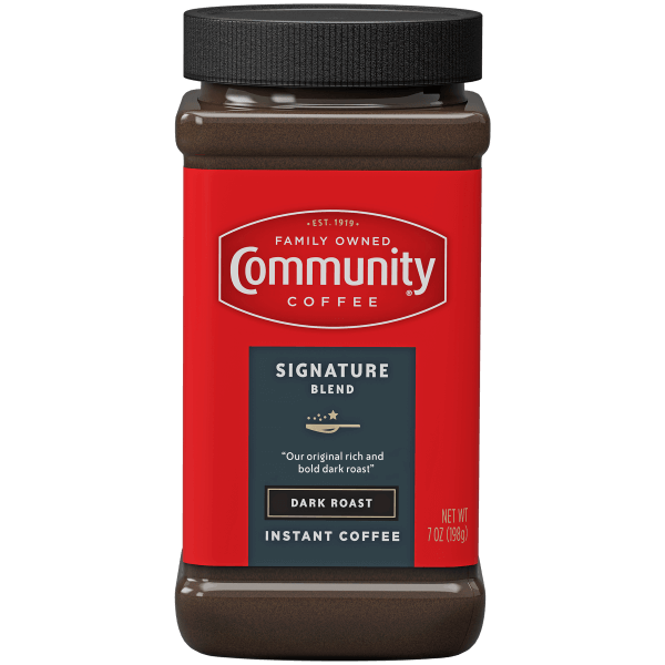 NolaCajun Community Instant Signature Blend Dark Roast Louisiana Coffee New Orleans