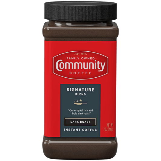 NolaCajun Community Instant Signature Blend Dark Roast Louisiana Coffee New Orleans