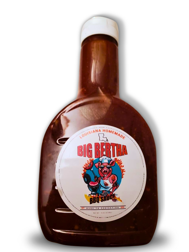 NolaCajun Big Bertha BBQ Sauce Louisiana Barbecue Sauce Cajun Flavor