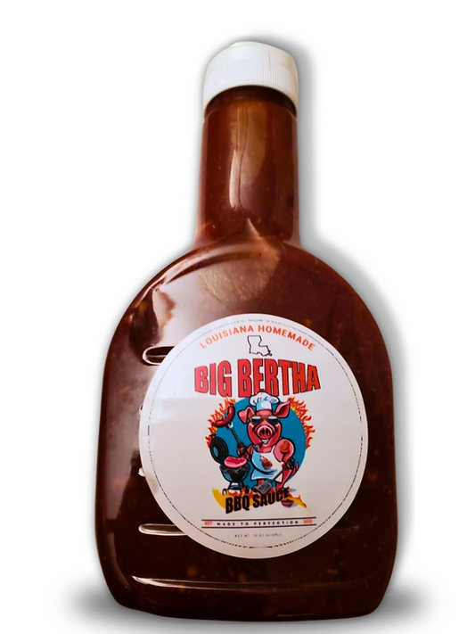 NolaCajun Big Bertha BBQ Sauce Louisiana Barbecue Sauce Cajun Flavor