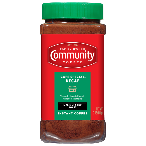 NolaCajun Community Instant Cafe Special Decaf Louisiana Coffee New Orleans