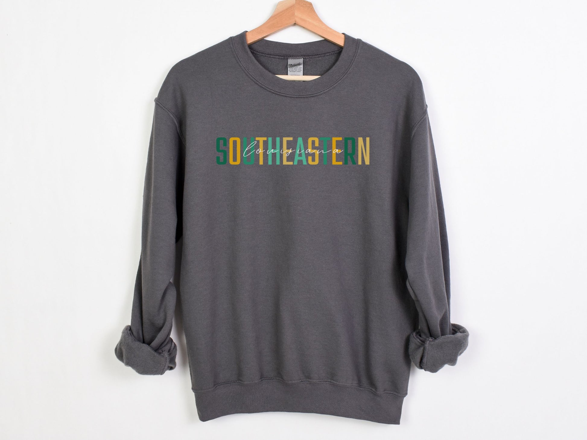 NolaCajun Southeastern Louisiana Sweatshirt Color View Southeastern Lions Hammond Louisiana