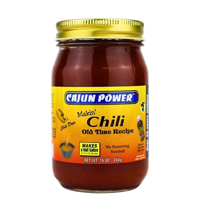 NolaCajun Cajun Power Makin Chili Louisiana Cajun Chili Seasoning Mix