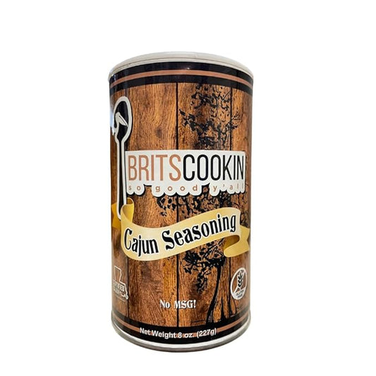 NolaCajun Britts Cajun Seasoning Louisiana Cajun All Purpose Spice Blend