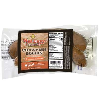 NolaCajun Big Easy Crawfish Boudin Louisiana Cajun Specialty