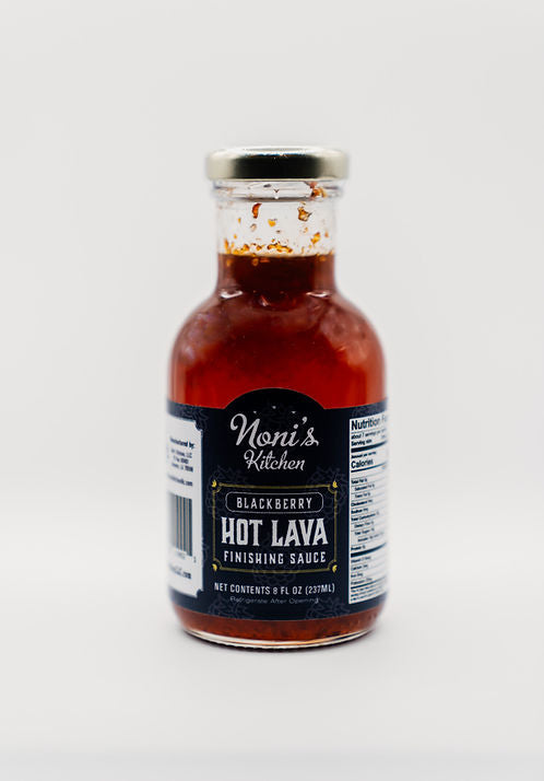 NolaCajun Noni's Kitchen Blackberry Hot Lava Finishing Sauce Louisiana Cajun Sauce