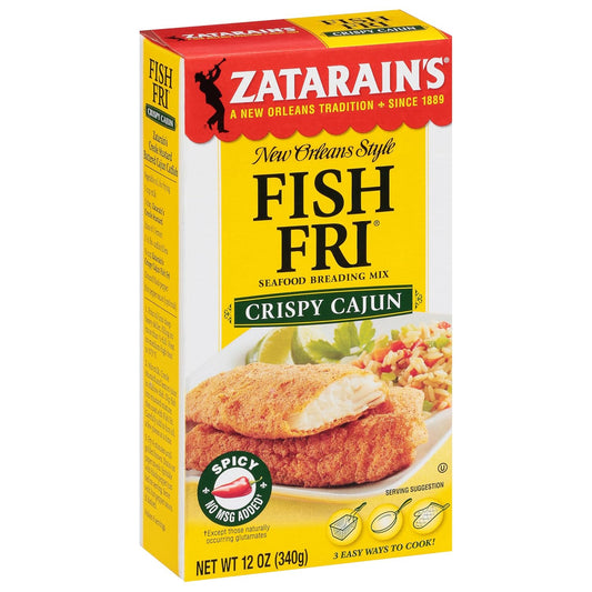 NolaCajun Zatarain's Fish Fry Crispy Cajun Louisiana Cajun Crispy Fish Fry