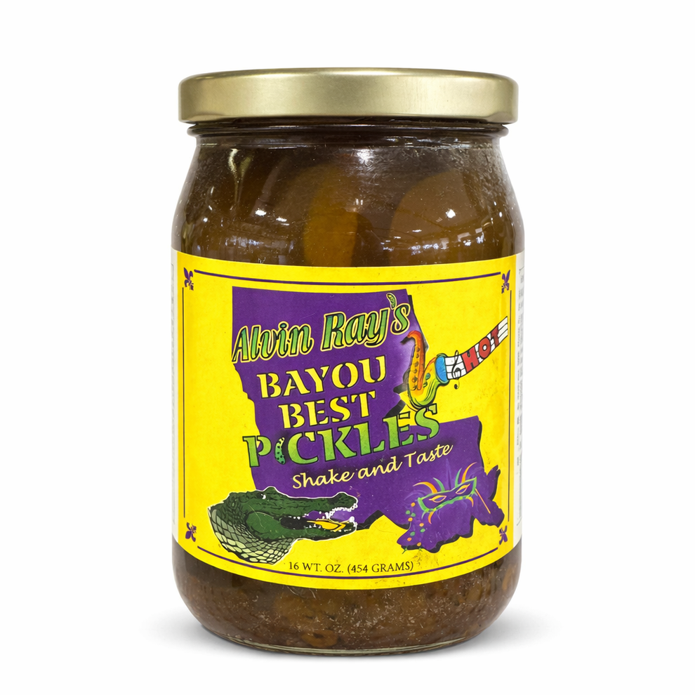 Alvin Ray's Bayou Best Pickles - Louisiana Artisan Cajun Pickles