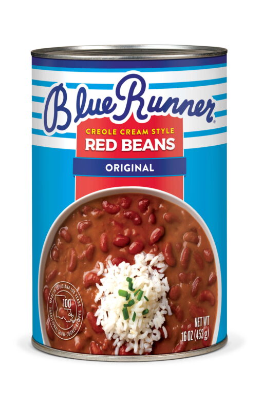 Blue Runner Creole Cream Style Red Beans No Salt Added - Louisiana Style Red Beans
