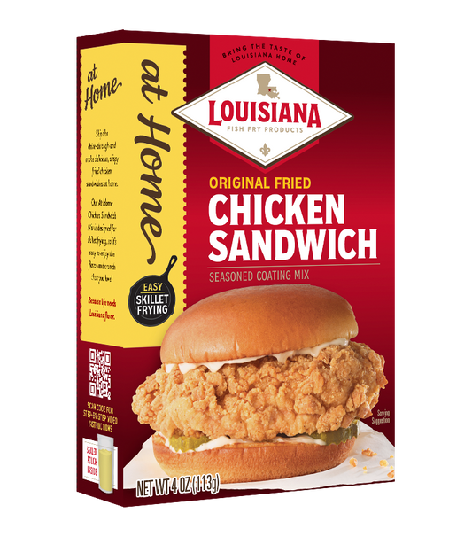 NolaCajun Louisiana Fish Fry Chicken Sandwich Mix Louisiana Cajun Chicken Fry