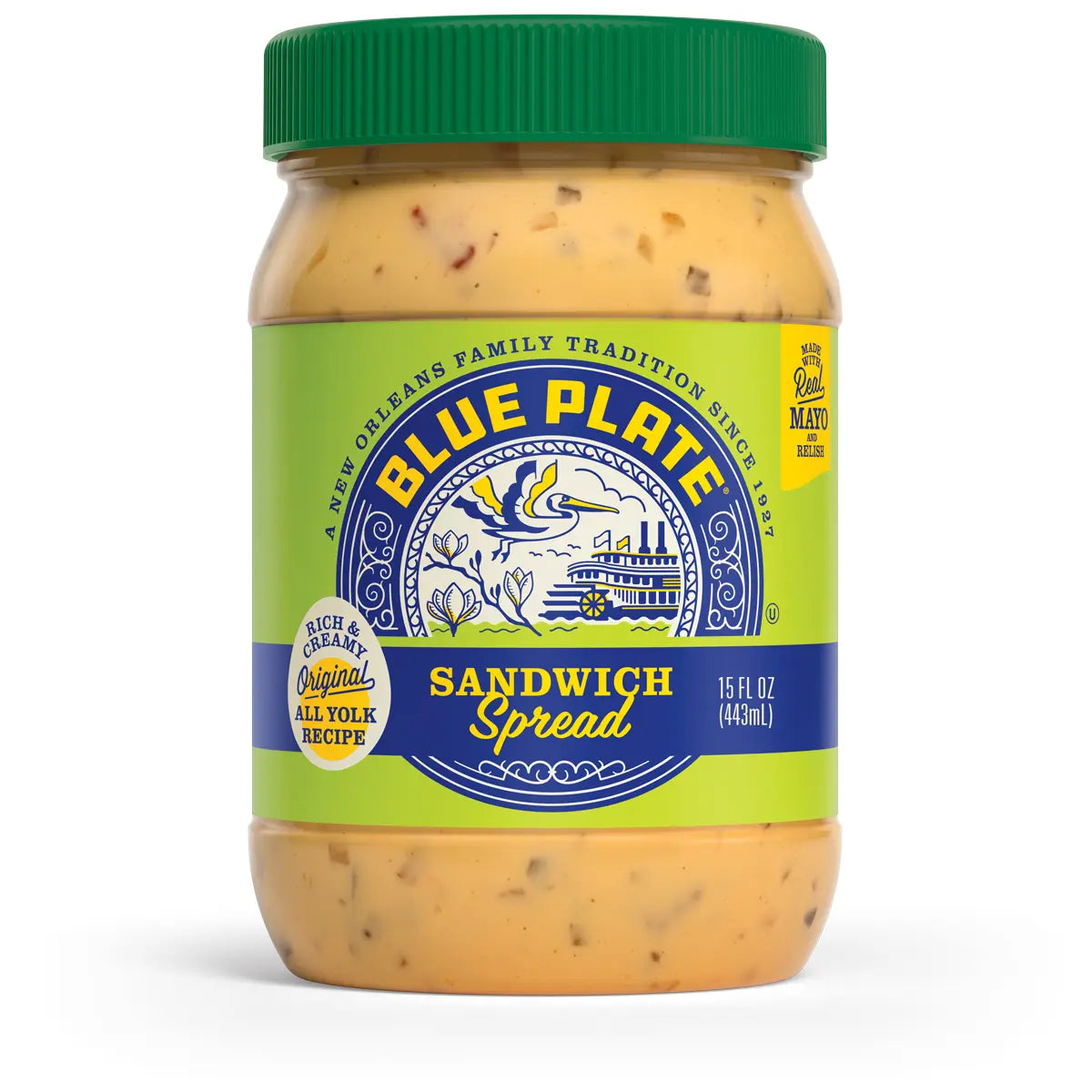 Blue Plate Sandwich Spread 15oz - Louisiana Classic Sandwich Spread