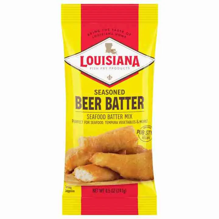 NolaCajun Louisiana Fish Fry Beer Batter Mix crispy Cajun beer batter fry coating mix