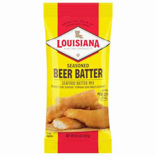 NolaCajun Louisiana Fish Fry Beer Batter Mix crispy Cajun beer batter fry coating mix