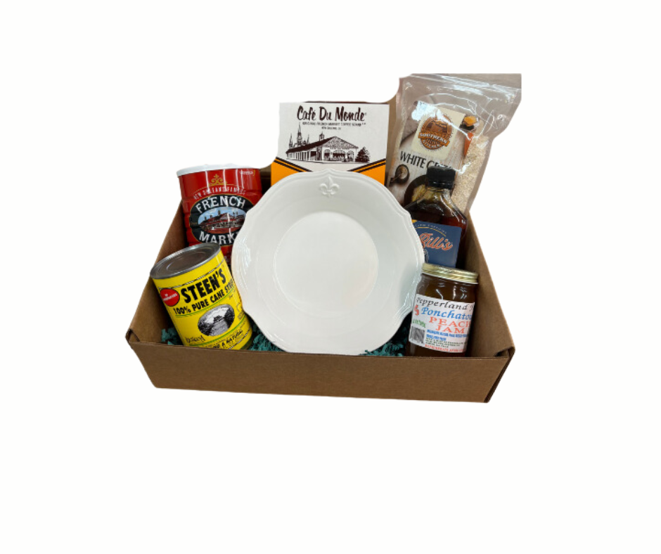 NolaCajun Breakfast on the Bayou Gift Box Louisiana Cajun breakfast food gift box set