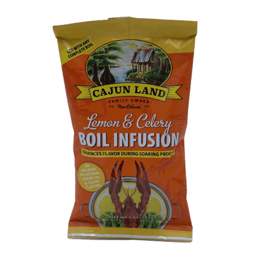 NolaCajun Cajun Land Lemon and Celery Boil Infusion Louisiana Cajun Seafood Boil