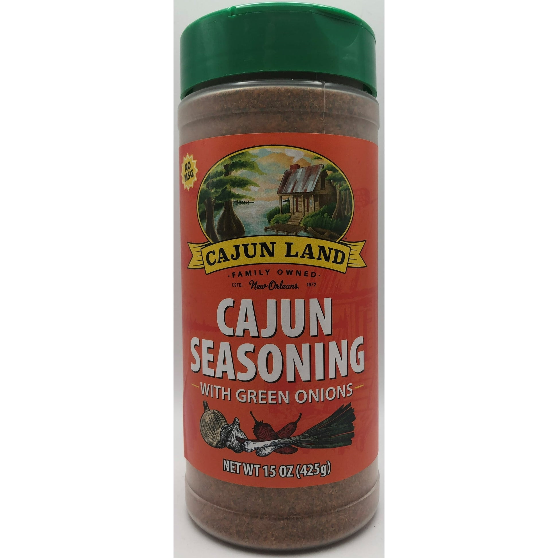 NolaCajun Cajun Land Cajun Seasoning with Green Onions Louisiana Cajun Spice