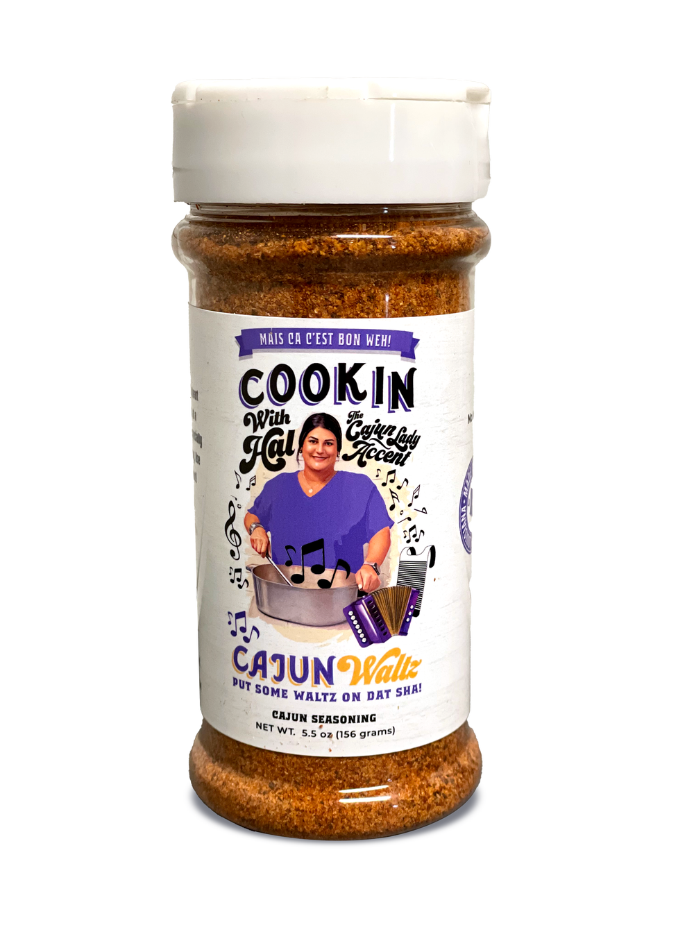 NolaCajun Cookin With Hal Cajun Waltz Seasoning Louisiana Cajun Zydeco Spice