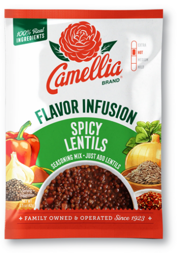 NolaCajun Camellia Spicy Lentils Flavor Infusion Louisiana Cajun Lentils Recipe
