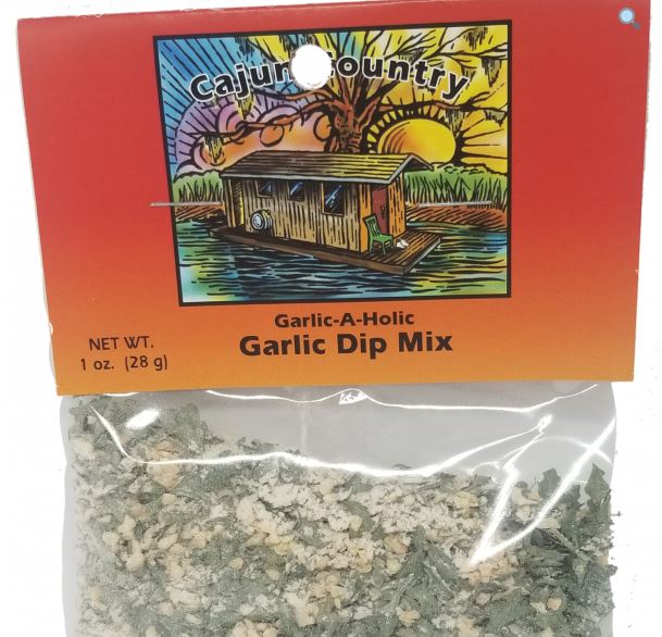 NolaCajun Cajun Country Garlic Dip Mix Louisiana Cajun Dip New Orleans