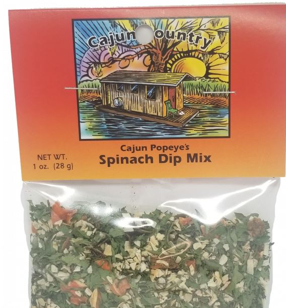NolaCajun Cajun Country Spinach Dip Mix Louisiana Cajun Dip New Orleans
